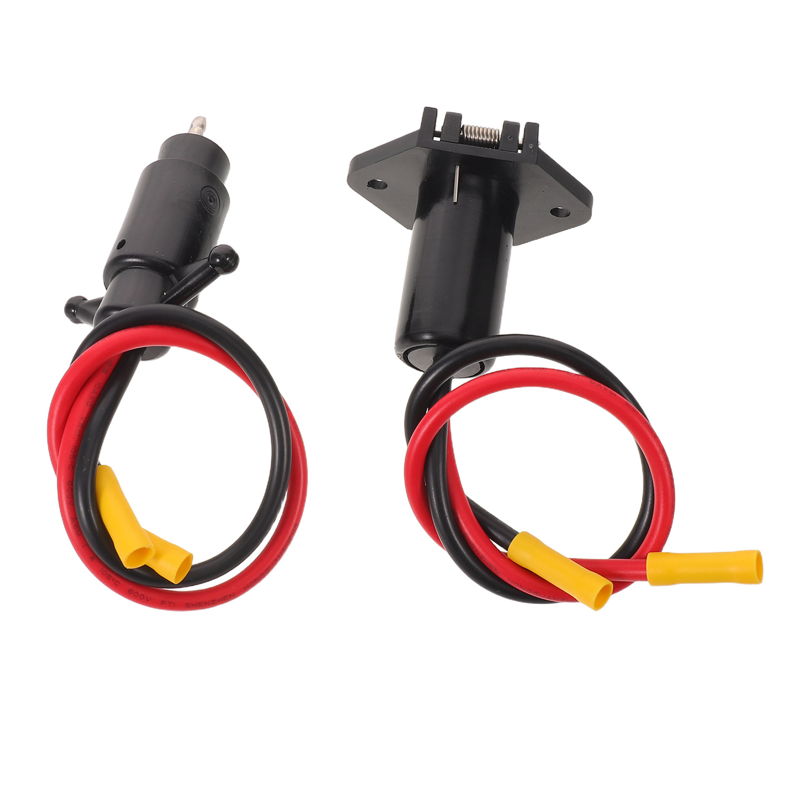 Fishing Kayak Trolling Motor - 1 ชุด ปลั๊กมอเตอร์ทรอลลิ่งกันน้ำ ปลั๊กแบตเตอรี่เรือเดินทะเลแบบเชื่อมต่อเร็ว ช่องเสียบไฟแบบขั้ว ใช้ได้กับเรือคายัคและเรือตกปลา