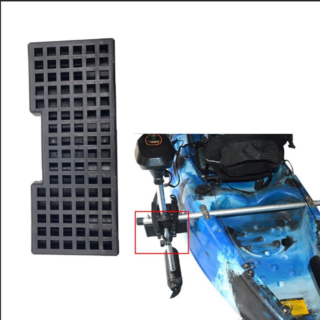 Fishing Kayak Trolling Motor - มอเตอร์ทรอลลิ่งอัลลอยสำหรับติดตั้งบนเรือคายัค แผ่นบล็อกเสริมความแข็งแรง ชุดประกอบ DIY สำหรับอุปกรณ์ตกปลาและเรือแคนู