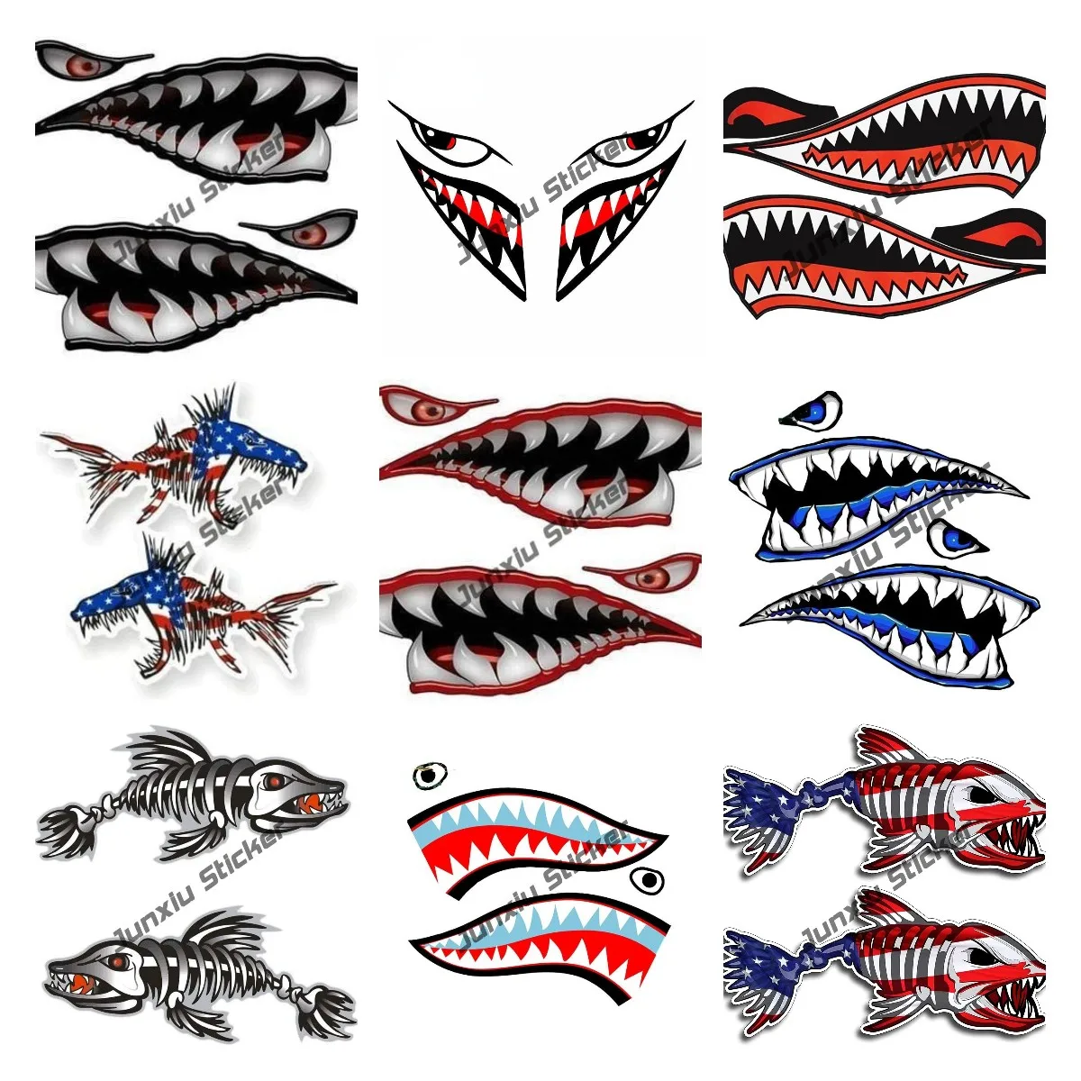 ศิลปะบนผนัง Warhawk Shark สติก - Fishing Kayak Sit On Top บทวิจารณ์และราคา