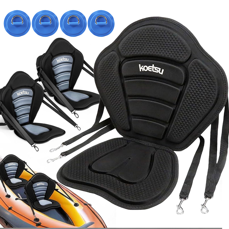 เบาะนั่งเรือคายัคพนักพิง EVA แ - Fishing Kayak Crate บทวิจารณ์และราคา