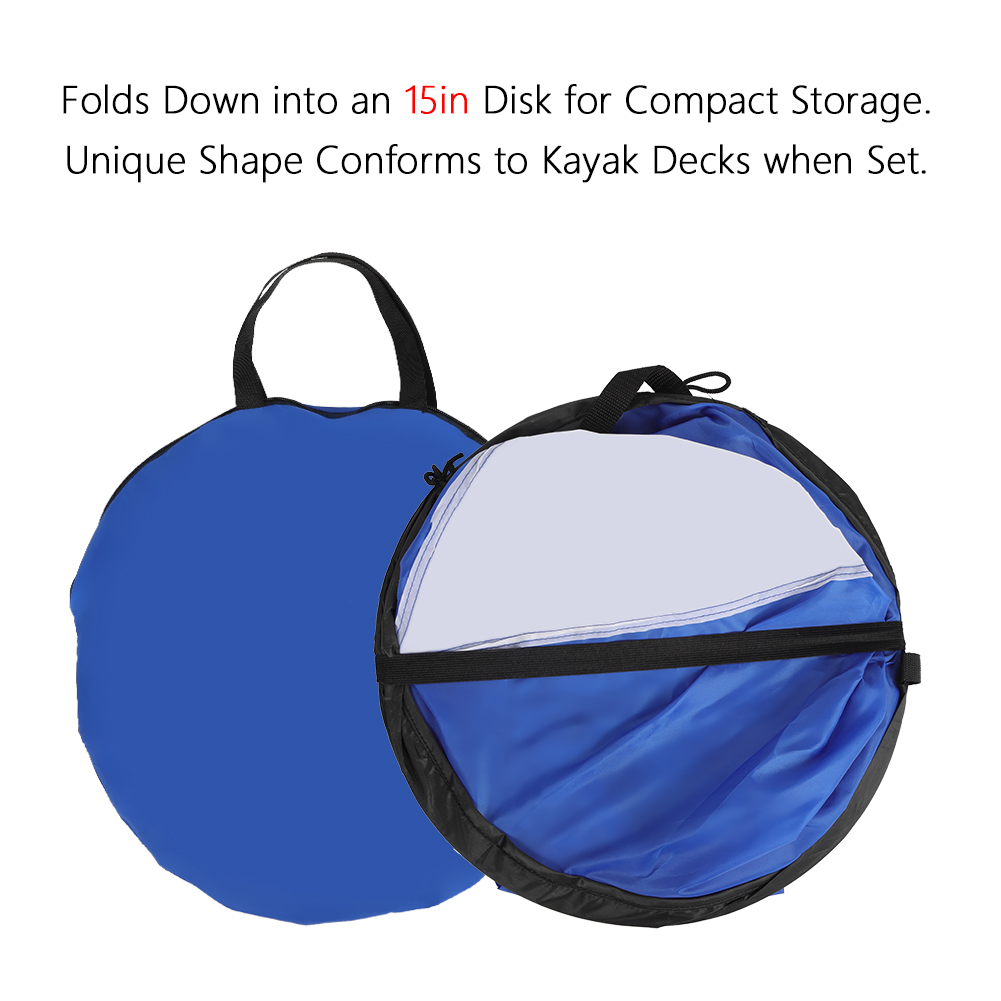 ใบเรือคายัคขนาด 108 ซม. แบบพับ - Fishing Kayak Crate บทวิจารณ์และราคา