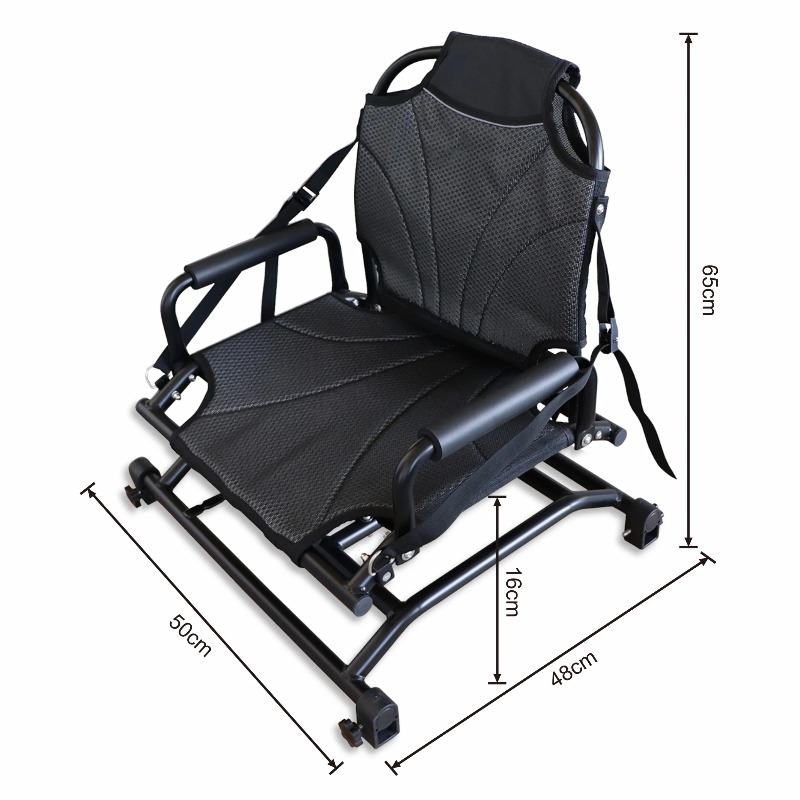 เบาะนั่งเรือคายัคอะลูมิเนียมแบ - Fishing Kayak Crate บทวิจารณ์และราคา