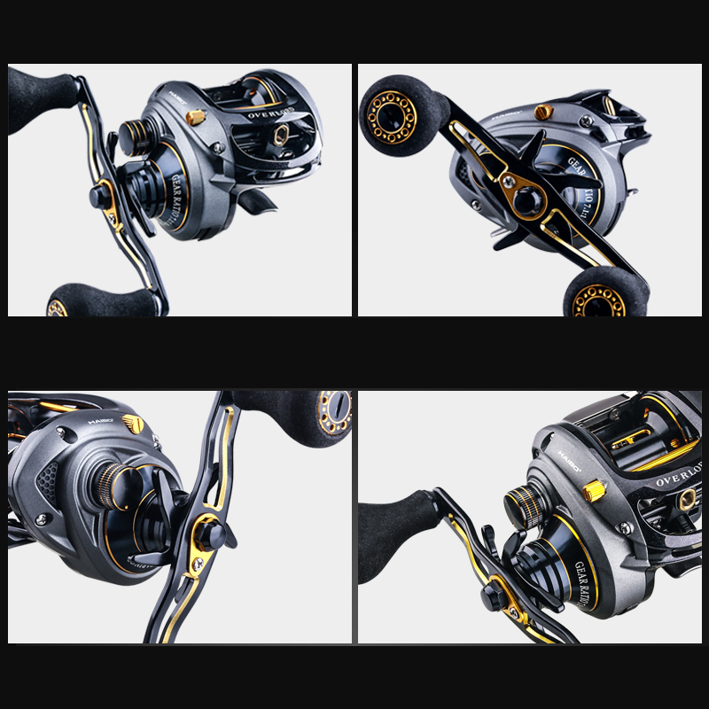 Haibo OVERLOAD Baitcasting ตกป - Abu Garcia Reel Max บทวิจารณ์และราคา