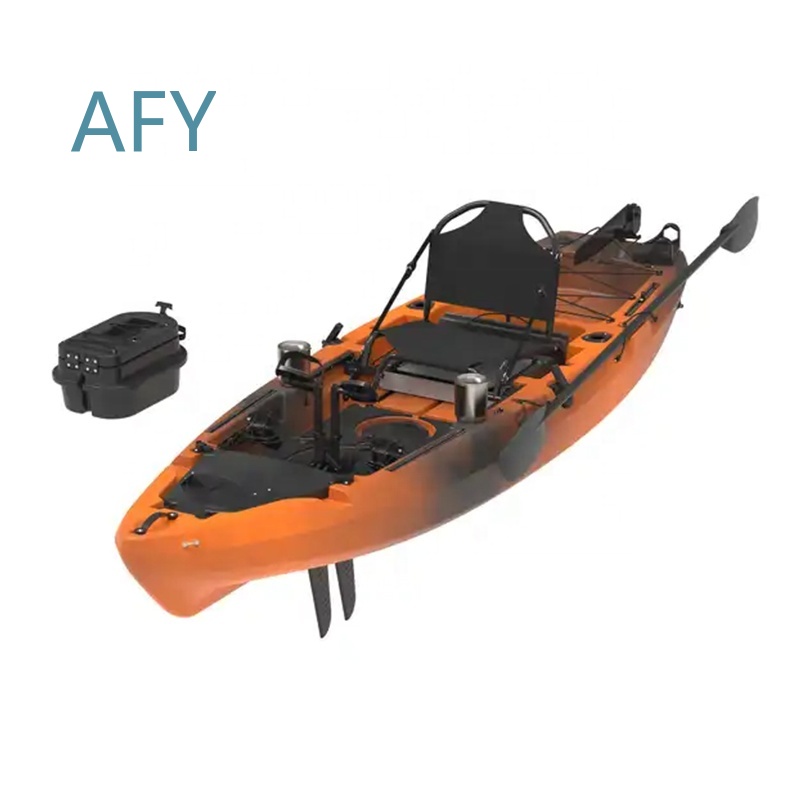 เรือคายัคแบบใช้เท้าเหยียบ 10 ฟ - Fishing Kayak Pedal Drive บทวิจารณ์และราคา