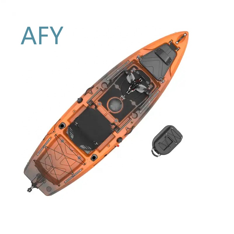 เรือคายัคแบบใช้เท้าเหยียบ 10 ฟ - Fishing Kayak Pedal Drive บทวิจารณ์และราคา